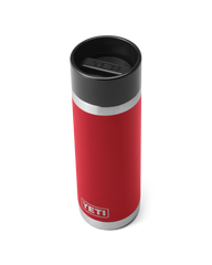 The Yeti Rambler 18oz Bottle With Hotshot Cap in Rescue Red