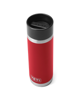 The Yeti Rambler 18oz Bottle With Hotshot Cap in Rescue Red