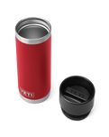 The Yeti Rambler 18oz Bottle With Hotshot Cap in Rescue Red