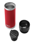 The Yeti Rambler 18oz Bottle With Hotshot Cap in Rescue Red