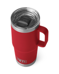 The Yeti Rambler 20oz Travel Mug in Rescue Red