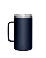 The Yeti Rambler 24oz Mug in Navy