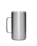 The Yeti Rambler 24oz Mug in Stainless Steel