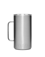 The Yeti Rambler 24oz Mug in Stainless Steel