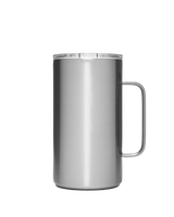 The Yeti Rambler 24oz Mug in Stainless Steel