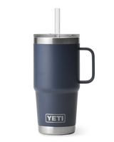 The Yeti Rambler 25oz Straw Mug in Navy