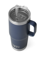 The Yeti Rambler 25oz Straw Mug in Navy