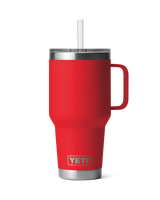 The Yeti Rambler 35oz Straw Mug in Rescue Red