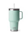 The Yeti Rambler 35oz Straw Mug in Sea Foam