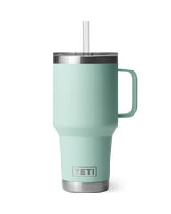 The Yeti Rambler 35oz Straw Mug in Sea Foam