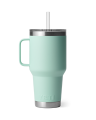 The Yeti Rambler 35oz Straw Mug in Sea Foam