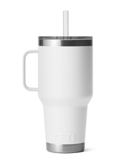 The Yeti Rambler 35oz Straw Mug in White