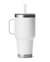 The Yeti Rambler 35oz Straw Mug in White