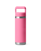 The Yeti Rambler 18oz Straw Bottle in Harbour Pink