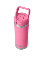 The Yeti Rambler 18oz Straw Bottle in Harbour Pink