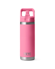 The Yeti Rambler 18oz Straw Bottle in Harbour Pink