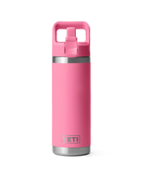 The Yeti Rambler 18oz Straw Bottle in Harbour Pink