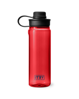 The Yeti Yonder 750ml Water Bottle With Tether Cap in Rescue Red