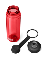 The Yeti Yonder 750ml Water Bottle With Tether Cap in Rescue Red