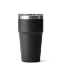 The Yeti Rambler 20oz Stackable Cup in Black