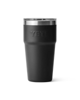 The Yeti Rambler 20oz Stackable Cup in Black