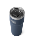 The Yeti Rambler 20oz Stackable Cup in Navy