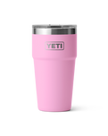 Rambler 20oz Stackable Cup in Power Pink