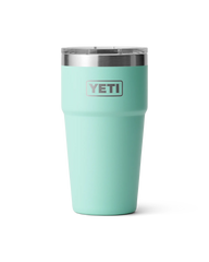 The Yeti Rambler 20oz Stackable Cup in Sea Foam