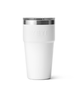 The Yeti Rambler 20oz Stackable Cup in White