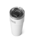 The Yeti Rambler 20oz Stackable Cup in White