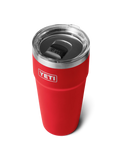 The Yeti Rambler 30oz Stackable Cup in Rescue Red