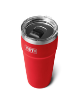 The Yeti Rambler 30oz Stackable Cup in Rescue Red