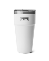 The Yeti Rambler 30oz Stackable Cup in White