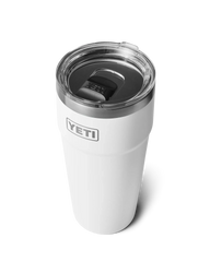 The Yeti Rambler 30oz Stackable Cup in White