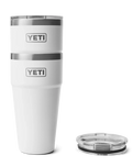 The Yeti Rambler 30oz Stackable Cup in White