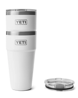 The Yeti Rambler 30oz Stackable Cup in White