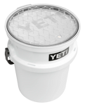 The Yeti LoadOut Bucket Lid in Clear