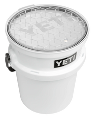 The Yeti LoadOut Bucket Lid in Clear