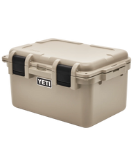 The Yeti LoadOut GoBox 30 Gear Case in Tan