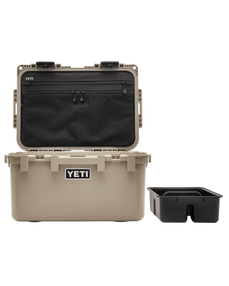 The Yeti LoadOut GoBox 30 Gear Case in Tan