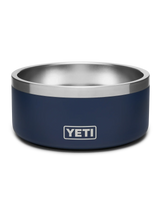 The Yeti Boomer 4 Dog Bowl in Navy