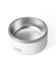 The Yeti Boomer 4 Dog Bowl in White