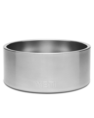 The Yeti Boomer 8 Dog Bowl in Steel