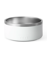 The Yeti Boomer 8 Dog Bowl in White