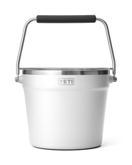 The Yeti Rambler 7.6L Beverage Bucket in White