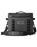 The Yeti Hopper Flip 18 Soft Cooler in Charcoal