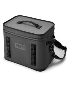 The Yeti Hopper Flip 18 Soft Cooler in Charcoal