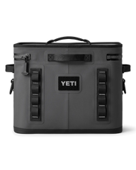 The Yeti Hopper Flip 18 Soft Cooler in Charcoal