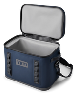 The Yeti Hopper Flip 18 Soft Cooler in Navy