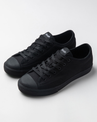 S1 Low Canvas Shoes in Black & Black